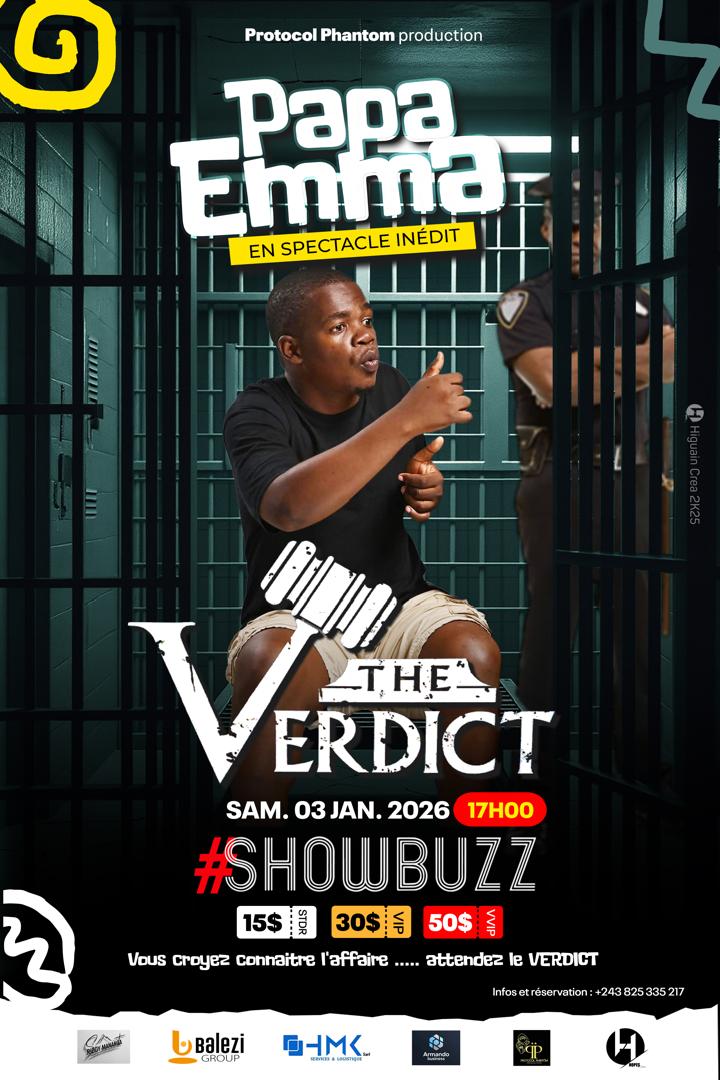 Papa Emma, "The verdict" Spectacle inédit